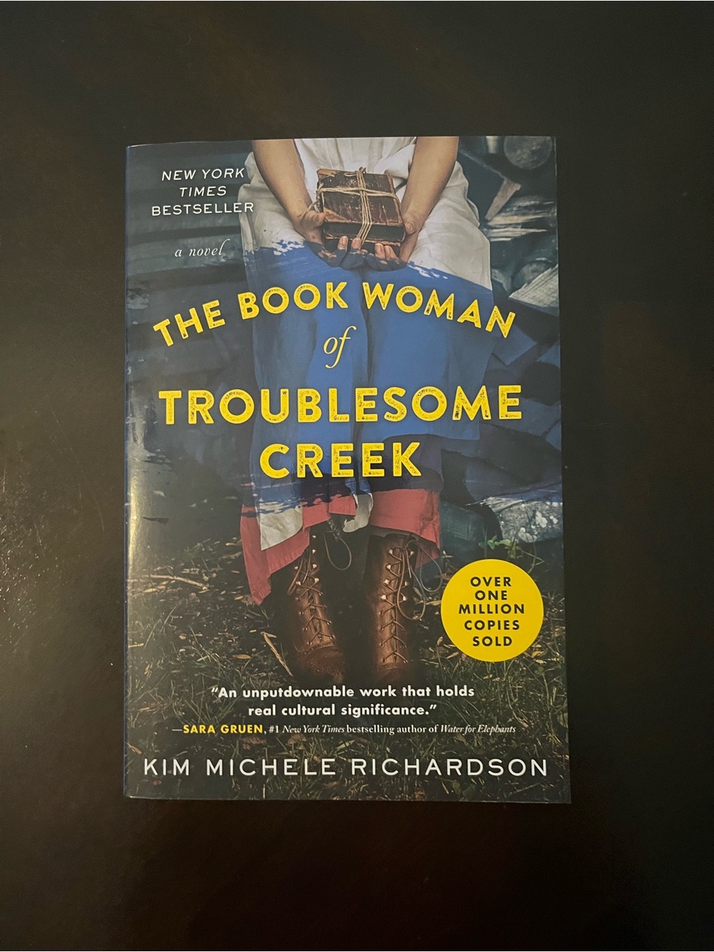 The Book Woman of Troublesome Creek by Kim Michele Richardson - Blue Cover